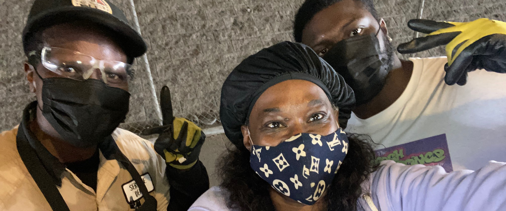 District 6 clean up crew