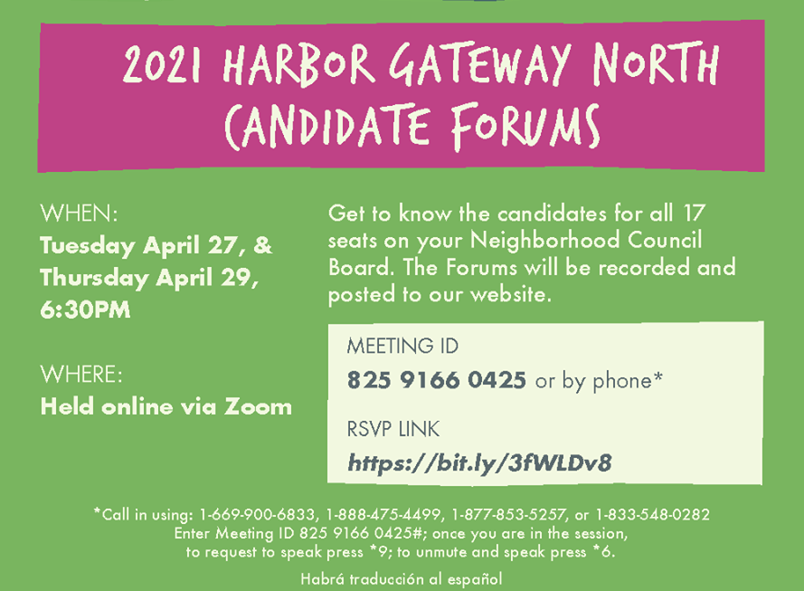 candidate forum