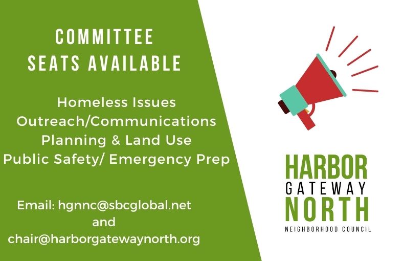 Committee seats available