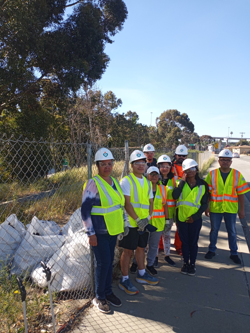 Adopt-a-Highway clean up April 22_2023 in District 6
